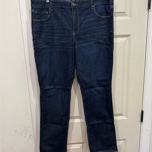 American Eagle Outfitters Blue Straight Leg Jeans